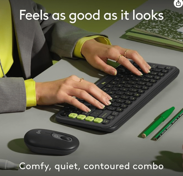 Wireless Keyboard and Mouse Combo - Image 2